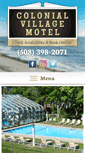 Mobile Screenshot of capecodcolonialvillage.com
